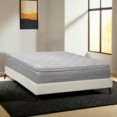 Imagem de Base Cama Box Orgânica Japonesa Montreal Casal 138 Bouclê - SOFA STORE