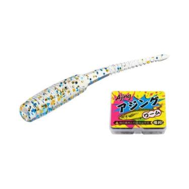 Imagem de Isca De Pesca Macia De 3.5cm Spinpoler Ajing Worm TPR Flutuante Swimba