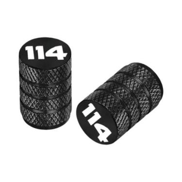 Imagem de Tampas De Válvula De Pneu CNC Para Motocicletas Harley Softail Fat Boy