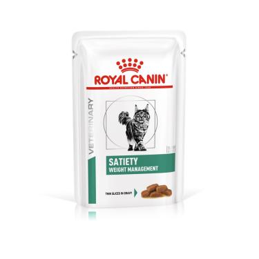 Imagem de Ração Úmida Sachê Veterinary Diet para Gatos com Excesso de Peso Royal Canin 85G