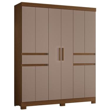 Imagem de Guarda Roupa Solteiro Olímpia 10 Portas 2 Gavetas - Móveis Albatroz