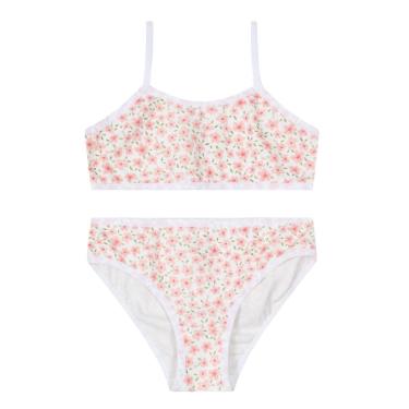 Imagem de Conjunto Top e Cacinha Infantil Menina em Cotton Brandili-Feminino
