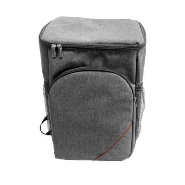 Imagem de Bolsa Térmica Mochila 30L Modelo Trip Cinza - Core Decore