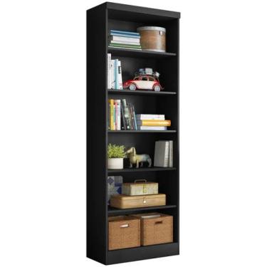 Imagem de Estante 6 Nichos Armario Livreiro 183cm x 61,5cm x 35,4cm em MDP Qmovi