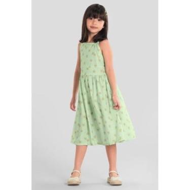 Imagem de Vestido infantil menina estampado Mundi-Feminino