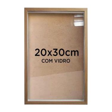 Imagem de Moldura Quadro Cofre Porta Objetos 3cm 20x30cm - Várias Cores - TaCola