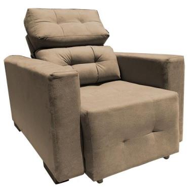 Imagem de  Cadeira Poltrona Reclinável Retrátil Isabelle Consultório Estética Fa