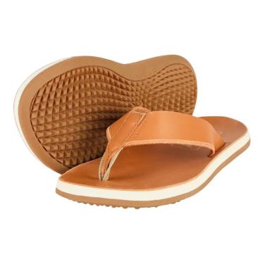 Imagem de Chinelo Kenner Legend 35 Couro Sandália Masculino Marrom-Masculino