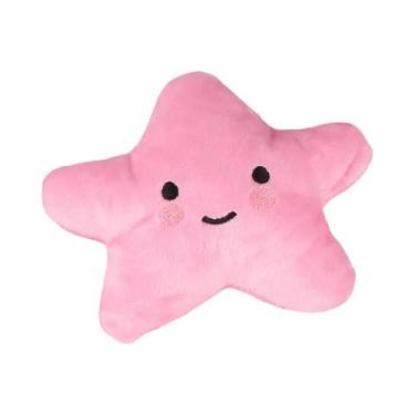 Imagem de Brinquedo De Pelúcia Macio Em Forma De Nuvem Estrela Colorida Para Cri