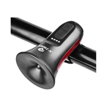 Imagem de Campainha Elétrica X-TIGER À Prova d'Água Com Carregamento USB Para Bi