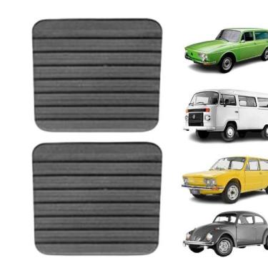 Imagem de Kit Capa Pedal (Freio E Embreagem) Fusca/ Kombi/ Variant 75/ - MIL PEC