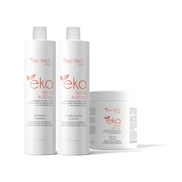 Imagem de Kit Shampoo + Cond Nutri Intense Eko Tech 1L + Mascara 500G