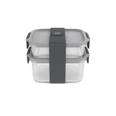 Imagem de Kit Marmiteira Lunch Box Electrolux Plástico Cinza Resistente a Temperatura