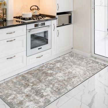 Imagem de 1 Tapete Cozinha Passadeira Absorvente Luxo 60x120 Nz Lua 01 - IDEALIZ