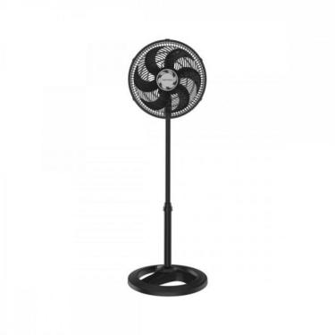 Imagem de Ventilador de Coluna 52W 30CM 6 Pás 3 Velocidades Preto Turbo 6 para Uso Doméstico 220V