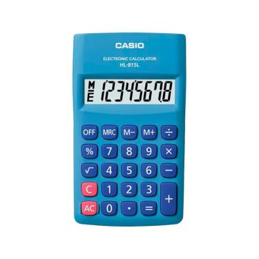 Imagem de Calculadora De Bolso 8 Digitos Azul - Hl-815l-bu