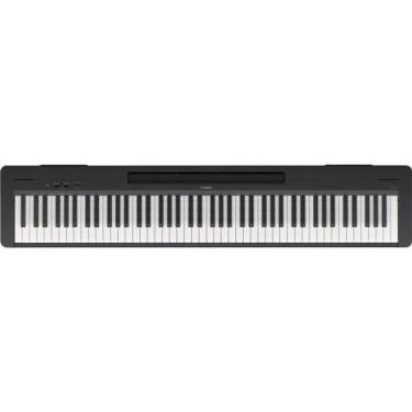 Imagem de Piano Digital P145 com Teclado GHC 88 Teclas e Som CFIIIS com Funções Dual e Duo Preto Yamaha