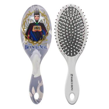 Imagem de Escova Cabelo Oval Branca De Neve Bruxa Madrasta Marco Boni, Cinza
