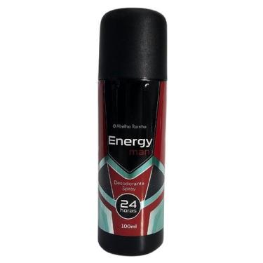 Imagem de Desodorante Spray Antitranspirante Energy Man Abelha Rainha 100ml
