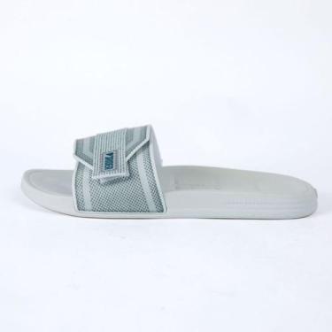 Imagem de Chinelo Rider Masculino Walk Slide 12394, 37/38, Branco