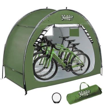 Imagem de Tenda Abrigo para Bicicletas Yanledoo Portátil Impermeável 203 x 81 x 