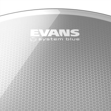 Imagem de Pele para Tenor Marcial 06' TT06SB1 System Blue Filme Duplo Transparente Evans