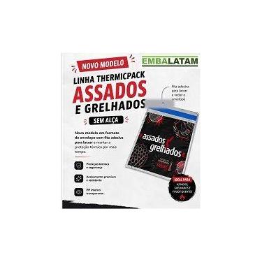 Imagem de Saco termico de frango e assados 32x37+3 pct c/ 100 und - THERMIC PACK