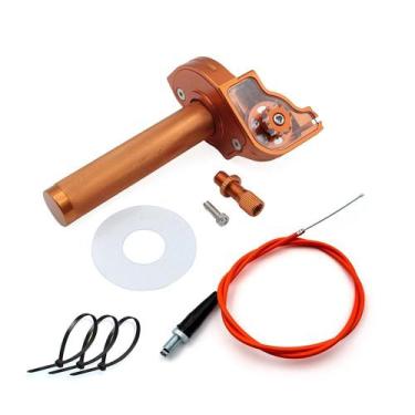 Imagem de Manopla De Acelerador Universal CNC De Alumínio 7/8'' 22mm Para Motoci