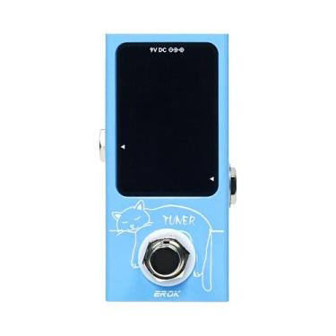 Imagem de Mini Afinador Cromático Com Pedal, Display LED, True Bypass Ajustável 