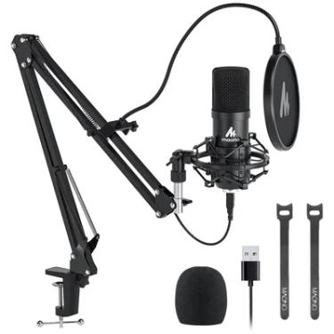 Imagem de Microfone Condensador Maono Au-a04, Cardióide, Preto