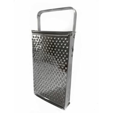 Imagem de Nobre Utensílios Ralador de Milho e Queijo Médio Estrela Prata Aço Inoxidável