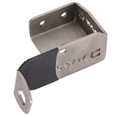 Imagem de Clipe antifurto, suporte de antena de rádio automotivo Design profissional Resistência ao desgaste de material premium para Navara para Wingle para Isuzu Dmax(Prata)