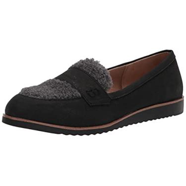 Imagem de LifeStride Mocassim feminino Zee Cozy, Preto, 6 Wide