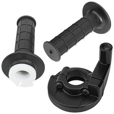 Imagem de QAZAKY Punho de acelerador de acelerador de torção para Ssr Coolster XR50 XR70 CRF50 50cc 60cc 66cc 90cc 110cc 125cc 140cc 150cc - 190cc Pit Dirt Mini 4 tempos Bike Quad ATV 7/8" 22 mm Guidão GY6