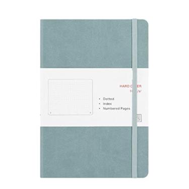 Imagem de Caderno A5 de capa dura com pontas, 188 páginas, 100 g/m², 14,7 x 20,8 cm, retrô, bandagem, diário colorido