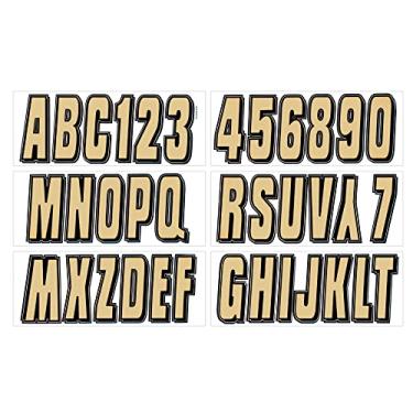 Imagem de Hardline Products Kit de número de registro PWC e barco de 7,6 cm da Série 320, marrom/preto