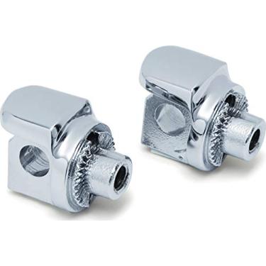 Imagem de Kuryakyn 8894 Adaptador de suporte macho estriado não pivotante para pegs dianteiro/traseiros e pisos: motocicletas Harley-Davidson 2006-19, cromado, 1 par
