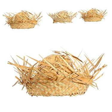 Imagem de Chapéu Caipira De Palha Desfiado Para Festa Junina