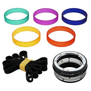 Imagem de Adaptador ArtFX ColorFlare para lente SLR Contax/Yashica (CY) para corpo de câmera sem espelho Sony Alpha E-Mount - Adaptador indutor de vazamento/flare de luz da Fotodiox Pro