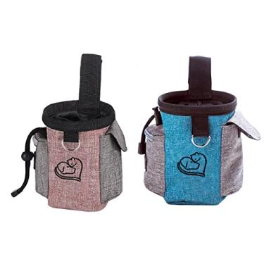 Imagem de PetPhindU Bolsa para cães 2 peças Bolsa para treinamento de cães Bolsa para petiscos para cães Bolsa de cocô embutida Dispenser Bolsa para cães para caminhada Bolsa de treinamento para cães para petiscos Bolsa de treinamento para cães