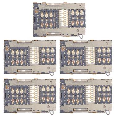 Imagem de HONGYAN Peças de substituição de telefone celular 5 PCS Card Reader para Xiaomi Redmi Nota 3 Acessórios telefônicos