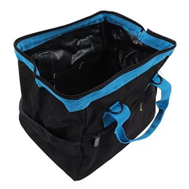 Imagem de Bolsa para Ferramentas de Trabalho, Bolsa para Transporte de Ferramentas à Prova d'água Boca Larga Com Alça para Carpinteiro (11 polegadas)