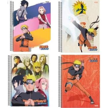 Caderno pequeno Brochura Naruto Capa Dura C/80 folhas - São Domingos - São  Domingos - Caderno Brochura - Magazine Luiza