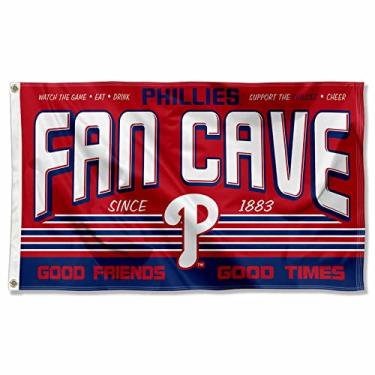 Imagem de WinCraft Philadelphia Phillies Fan Man Cave Banner Flag