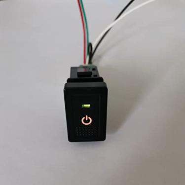 Imagem de KJWPYNF Botão de interruptor de luz de neblina para carro, acessórios automotivos para Suzuki SX4 Swift Grand Vitara 2006-2012
