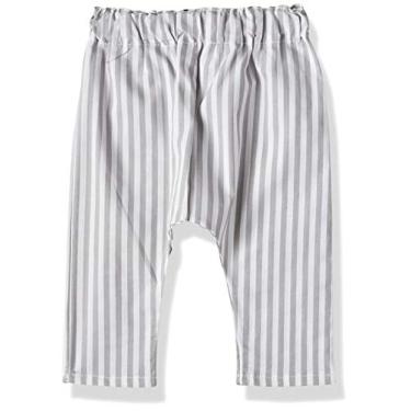 Imagem de Calça Saruel Para Bebê Listrado Cinza, Biramar Baby, Cinza