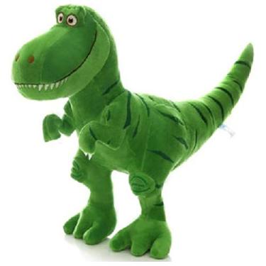 Dinossauro Verde de Pelúcia Tiranossauro Rex 40cm