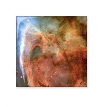 Imagem de Azulejo de cerâmica azul nebulosa nuvens marrom decalque brilhante pedra adornada tijolo vitrificado