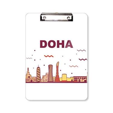 Imagem de Prancheta de prancheta Doha City Landmark Building A4