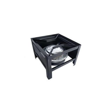 Imagem de Base Rechaud À Álcool Gel Com Tripé Pequeno 15x15x10cm